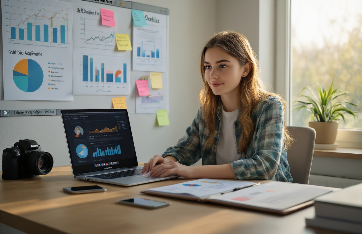 Első ügyfelek megszerzése és portfólió építése