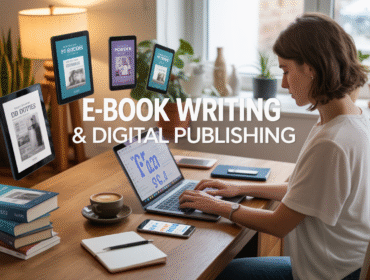 E-book írás és digitális könyvkiadás mint Home Business modell