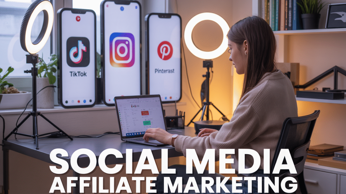 Tik-Tok - Instagram - Pinterest Affiliate marketing Home Business