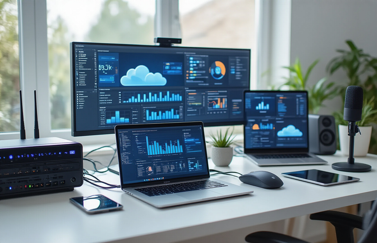 Technológiai infrastruktúra kiépítése