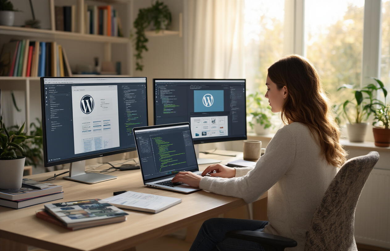 Webdesigner és WordPress szakértelem megszerzése otthonról